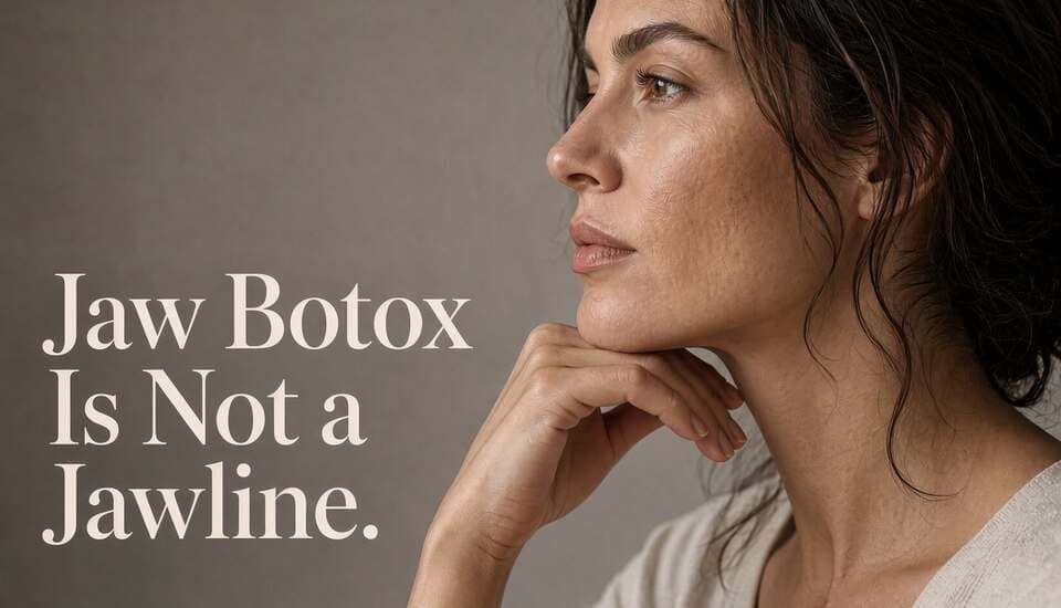 Jaw Botox Is Not a Jawline