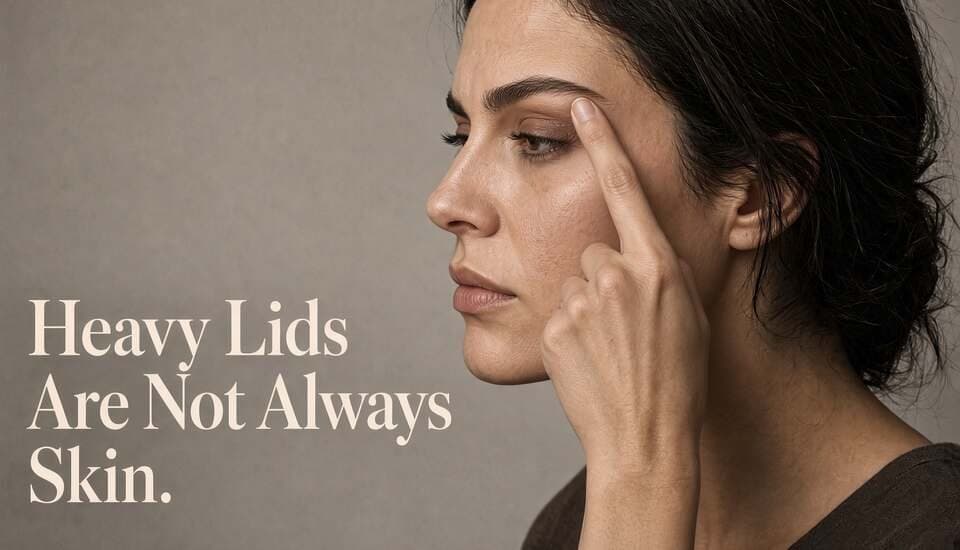 Heavy Lids Are Not Always Skin